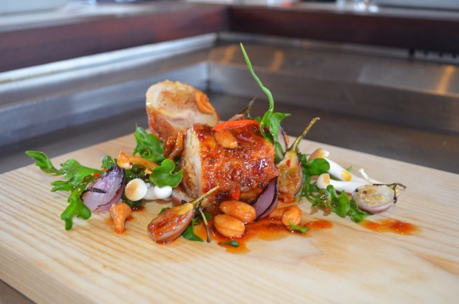 Mouthwatering dishes aboard DUNIA BARU