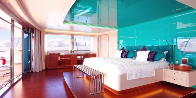 Luxury yacht AQUIJO - Master suite