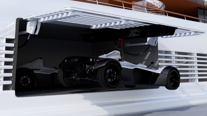 The Mono Marine Edition supercar 1. Photo courtesy of CNN