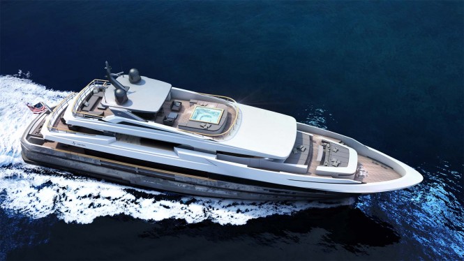 Vetta 40. Exterior top