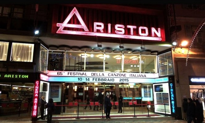 The Ariston Theatre hosts the annual Sanremo Music Festival