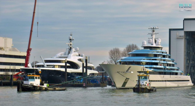 Y 712 and Y 714 at Oceanco