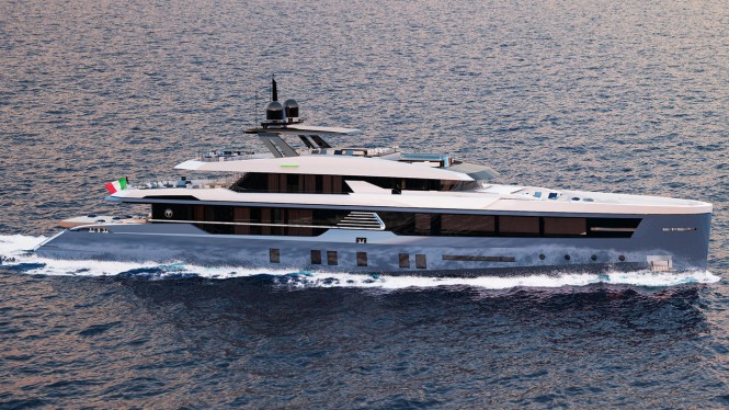 Baglietto 50m Hot Lab Design