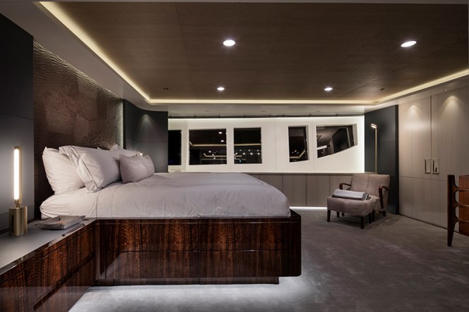 Master suite - Superyacht BROADWATER