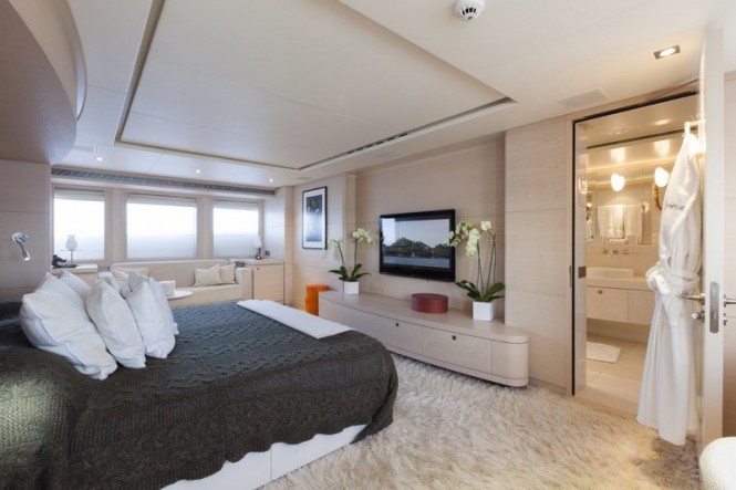 Motor yacht G3 - Master suite