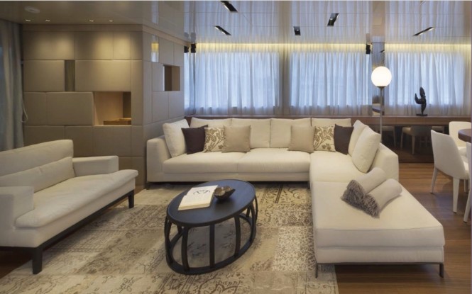 Superyacht INDIGO - Salon