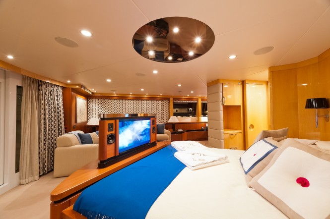 M/Y SPIRIT - Master suite