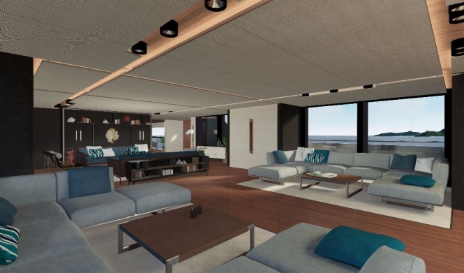 Baglietto 55m Santa Maria Magnolfi - Main salon