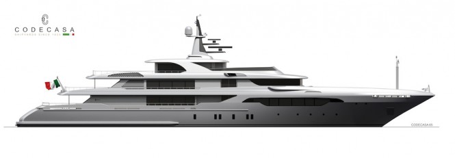 Codecasa Shipyards is building superyacht Codecasa 65 Hull F74