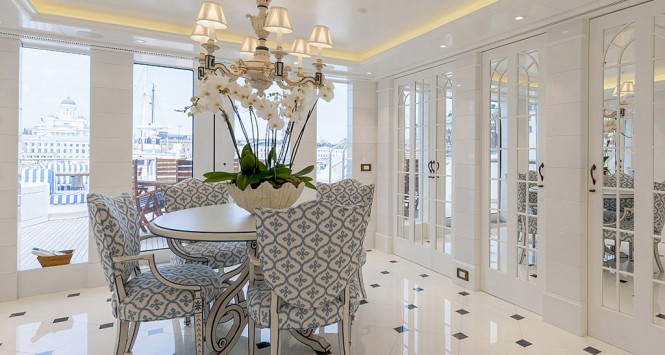 Inside the superyacht LADY KATHRYN V by Lurssen Yachts