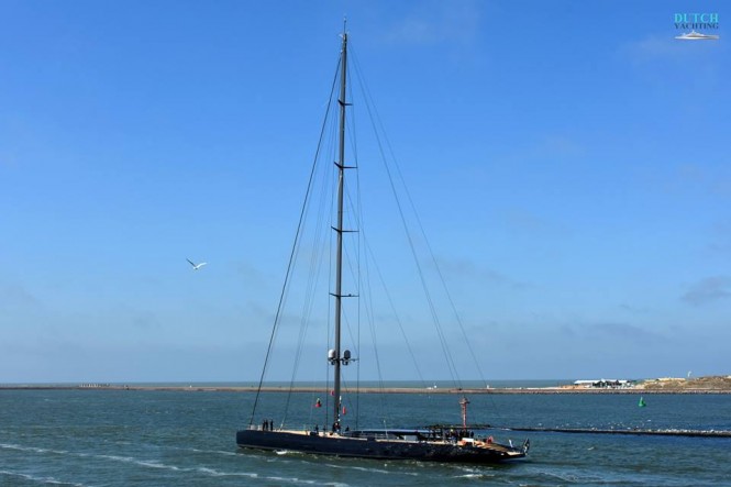 Royal Huisman Launch Sailing yacht Ngoni. Photo Credit Jan Ramaker