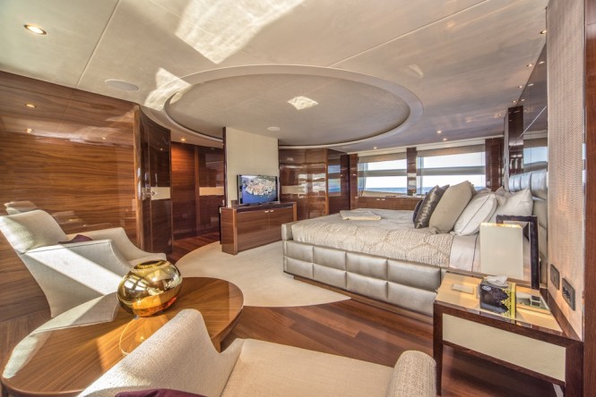 Superyacht ANKA - Master suite