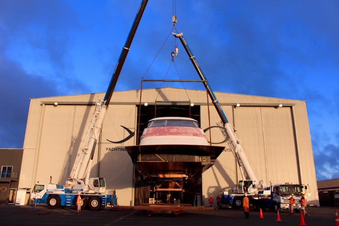 Yachting Developments New Zealand - motor yacht Hull1015