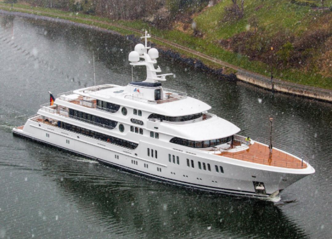 Superyacht Aurora. photo credit Fabian Vornholt