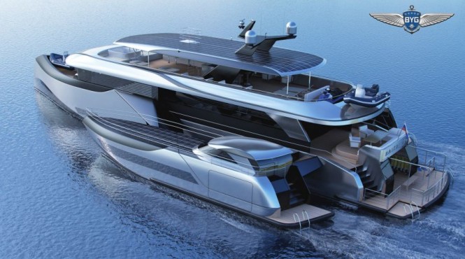 Baikal Trimaran 36 SMT - rendering