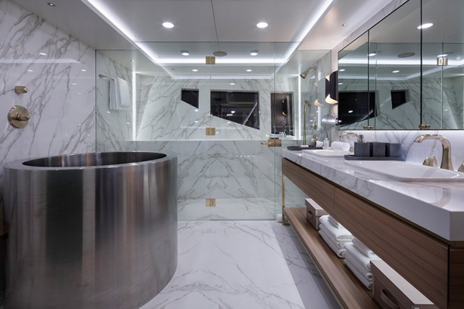 Feadship yacht BROADWATER - Master ensuite