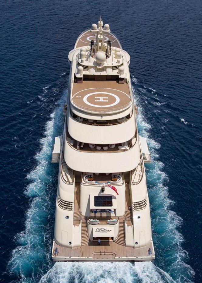 Lurssen Dilbar. Credit Jeff Brown