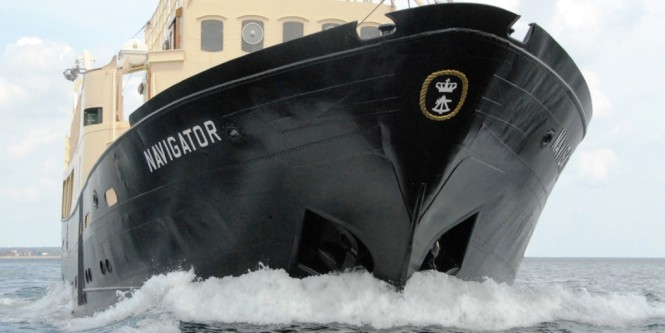 Luxury yacht NAVIGATOR - Built by Nakskov Shipyard in 1941