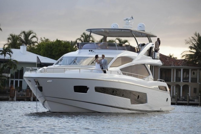Open yacht MOWANA. Photo credit: Sunseeker