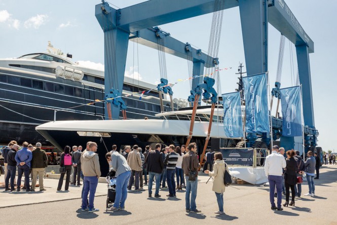 Rossi Navi launched motor yacht N2H