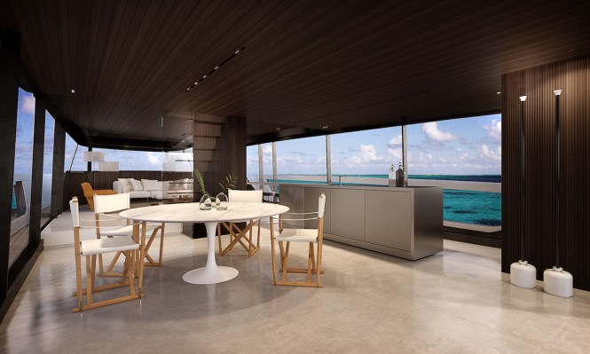 Sanlorenzo SX88 - living