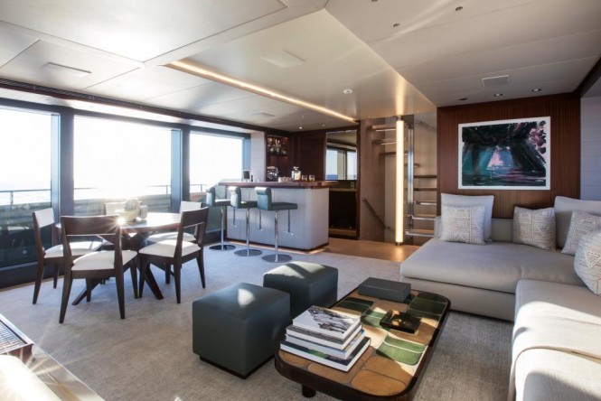 Superyacht MOKA - Skylounge