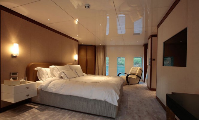 Superyacht ORIENT STAR - Master suite