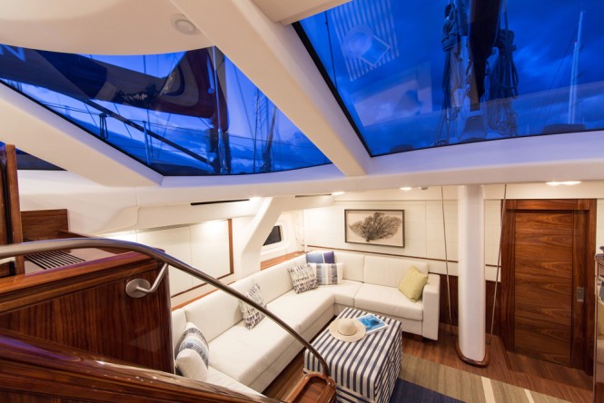 Luxury yacht PENELOPE - Lower salon