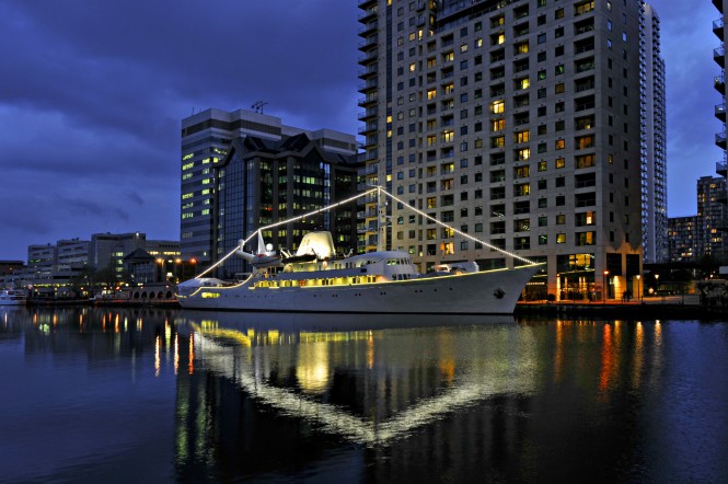 Motor yacht CHRISTINA O - Historic interiors and lavish living