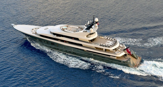 PHOENIX 2 aerial view - Photo credit Lurssen