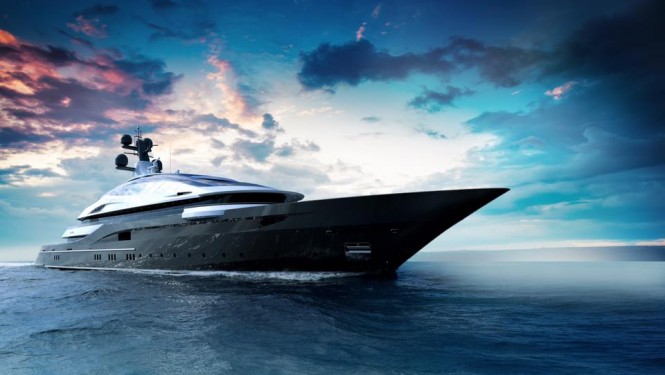 Superyacht Concept Cosmos. Photo credit Oceanco