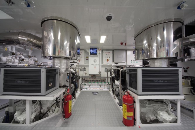 GALEGO engine room