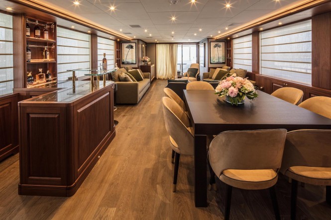 GALEGO main saloon view from dining