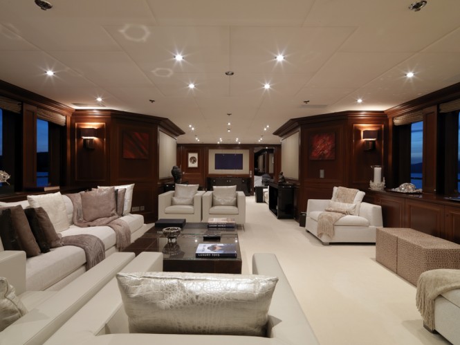 Luxury yacht MY LITTLE VIOLET - Main salon