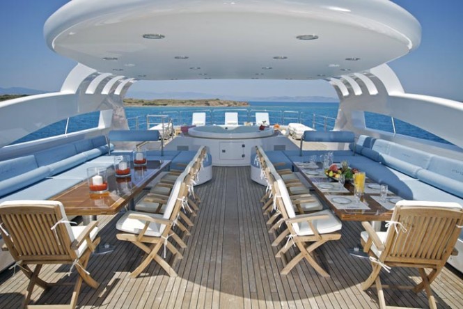 Luxury yacht O'NEIRO - Sundeck