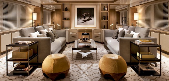 Luxury yacht ORIENT STAR - Main salon