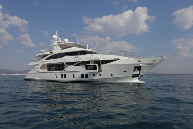 Luxury yacht SKYLER - Built by Benetti