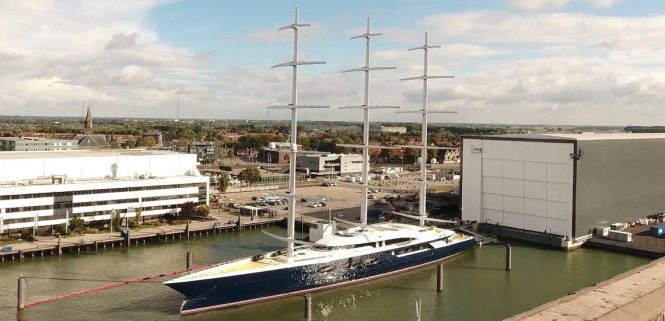 Oceanco sailing yacht BLACK PEARL