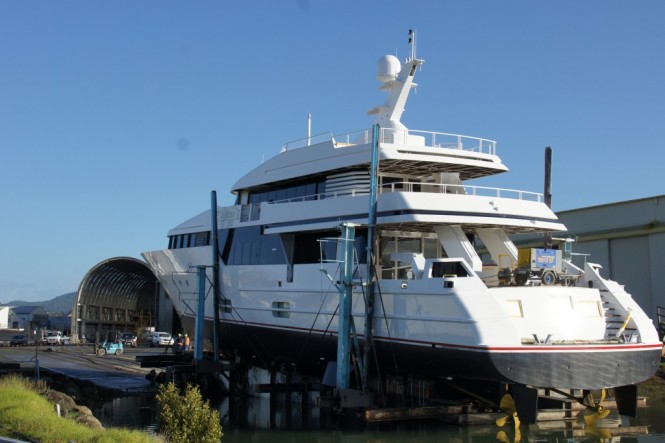 Oceania Marine has completed the majority of work refitting Lurssen superyacht BE MINE, and she will return to cruising shortly