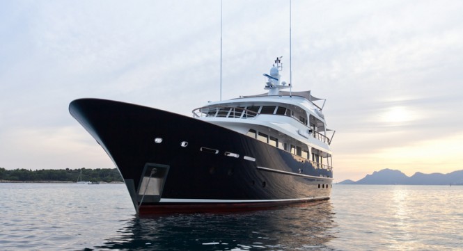 Superyacht ROBBIE BOBBIE (ex.HELIAD II) - Built by Lynx Yachts and designed by Diana Yacht Design