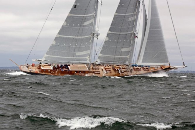 Class C winner, sailing yacht METEOR. Photo credit - Billy Black