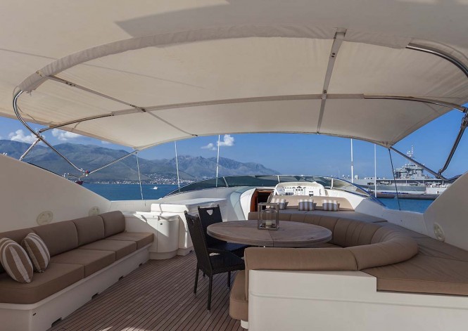 Motor Yacht ZAMBEZI - Sundeck