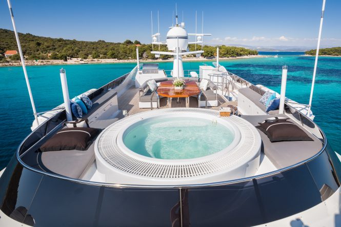 Motor yacht BRAZIL - Sundeck