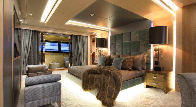Superyacht BLUSH - Master suite