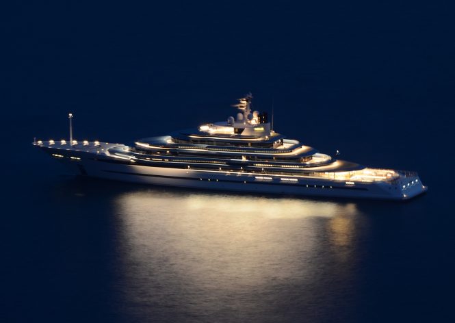 Superyacht JUBILEE. Photo credit - Didier Didairbus