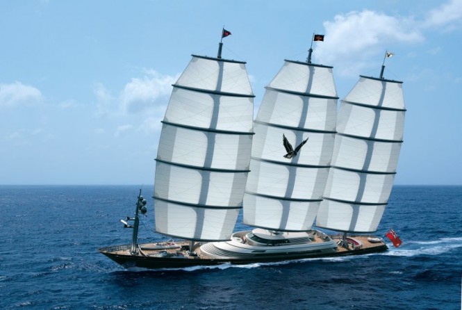 Superyacht MALTESE FALCON - Built by Perini Navi