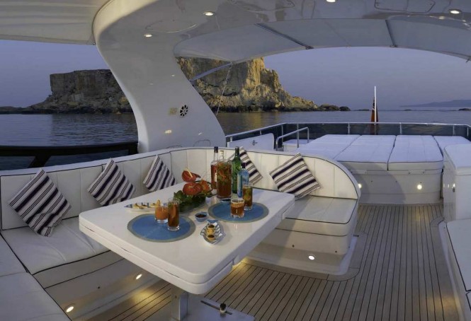 Superyacht MEME - Flybridge