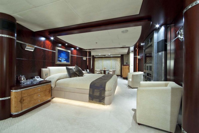 Superyacht SARAH - Master suite