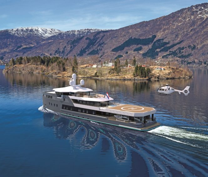 Damen expedition yachr SeaXplorer 55 concept
