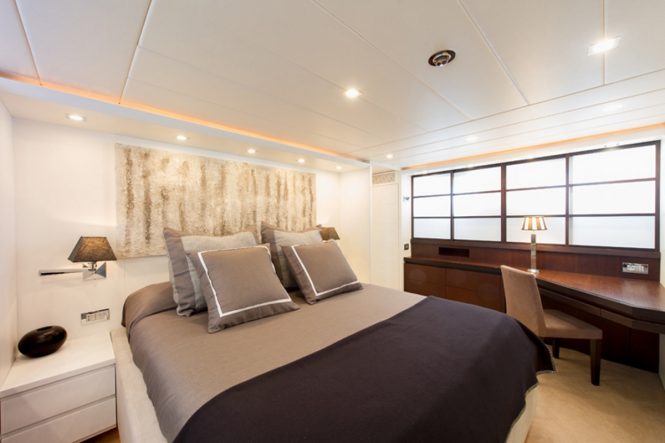 M/Y LEX - Master suite